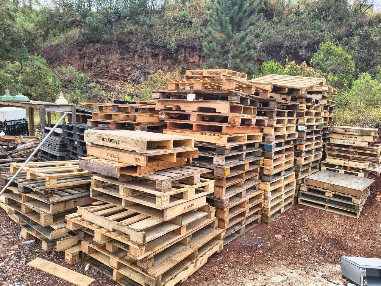 Pallets Plásticos  & Madeira USADOS - Foto 4
