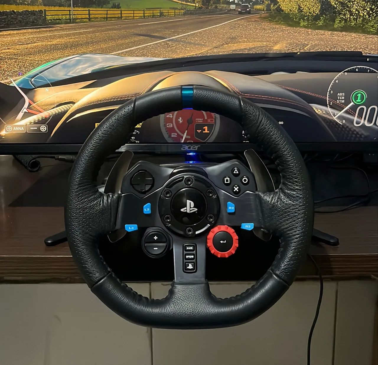 Volante e Pedais Logitech G29