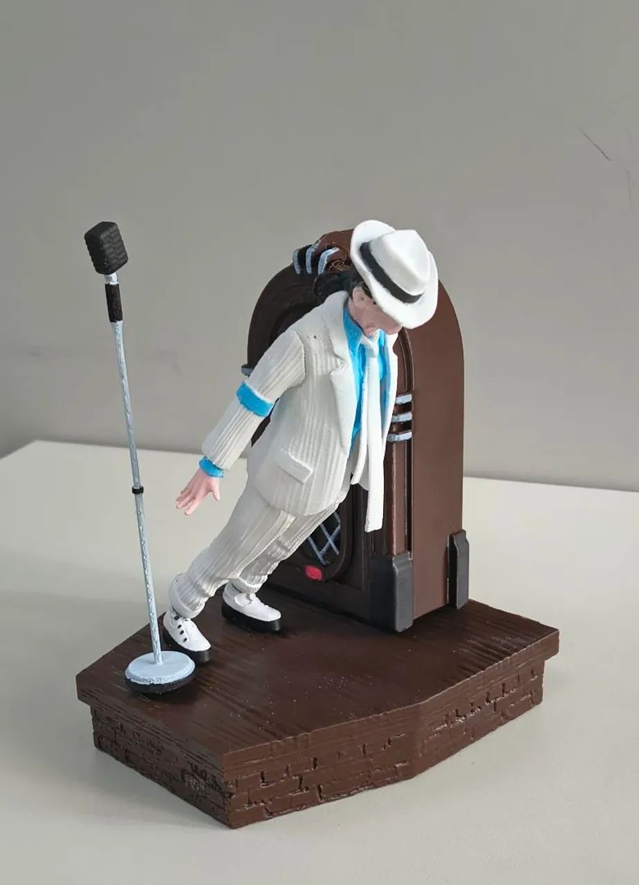 Estátua Michael Jackson Diorama - Foto 2