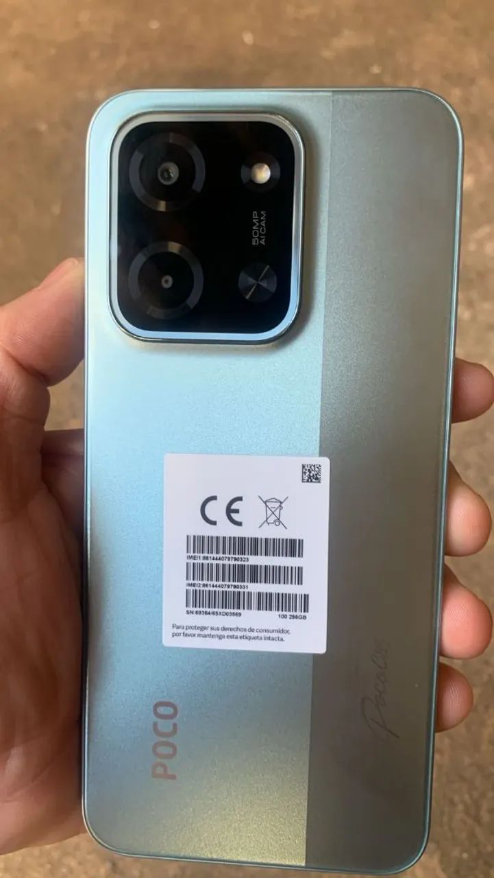 Baixei pra sair logo POCO C85 256GB E 8 RAM