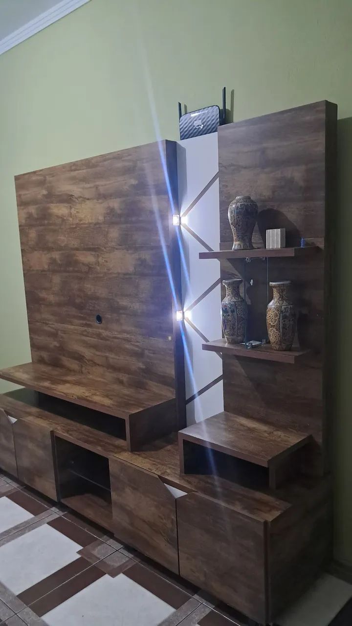 Rack + painel conjugados