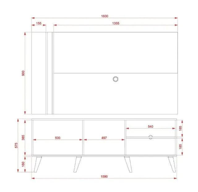 Promoção Rack + Painel 52'' - 21/4/26   - Foto 2