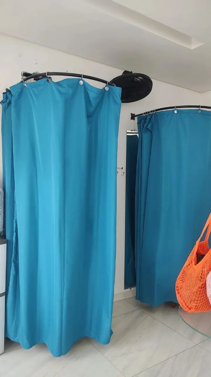 Provador de Roupa + Cortina  