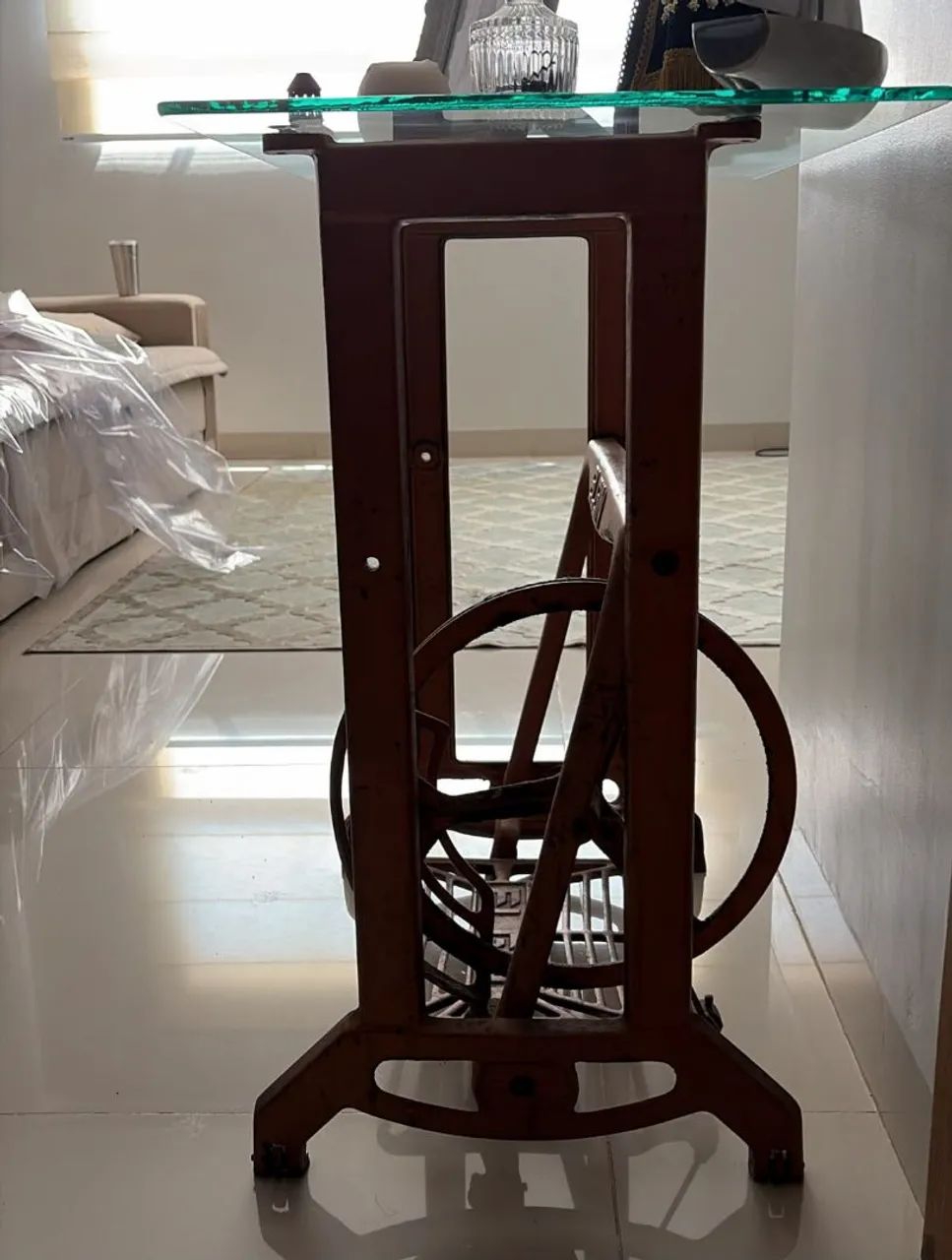 Mesa ferro máquina de costura  - Foto 4
