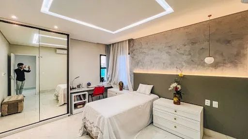 casa na cidade alpha 4 suites porteira fechada - Foto 5