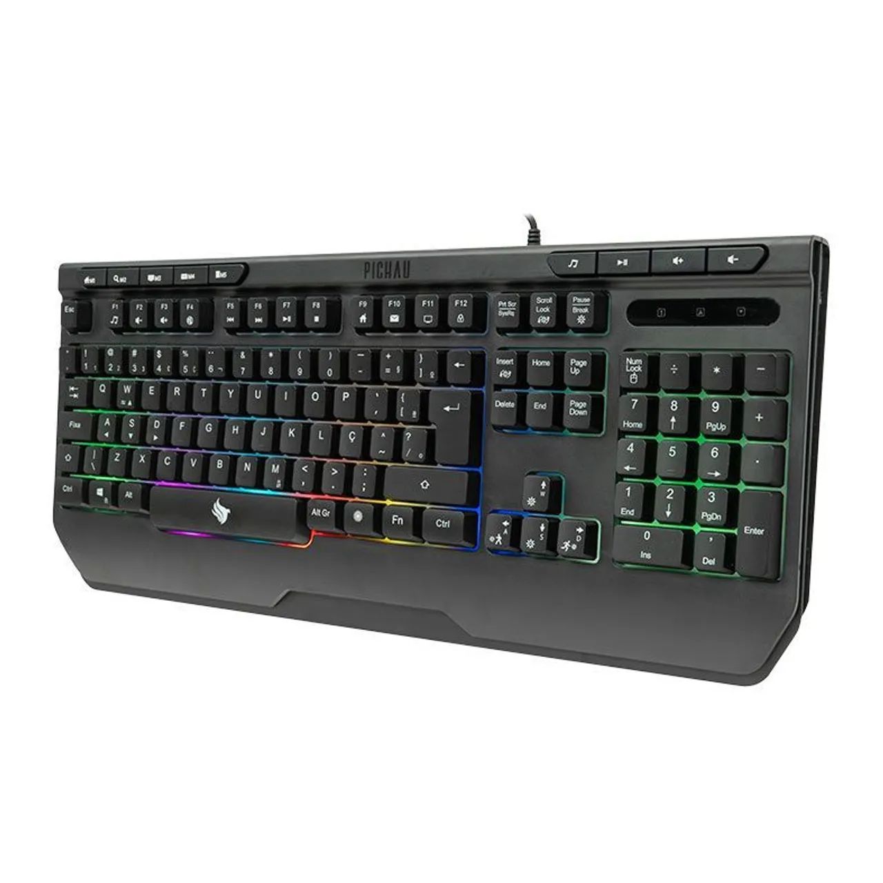 TECLADO E HEADSET PICHAU - Foto 2