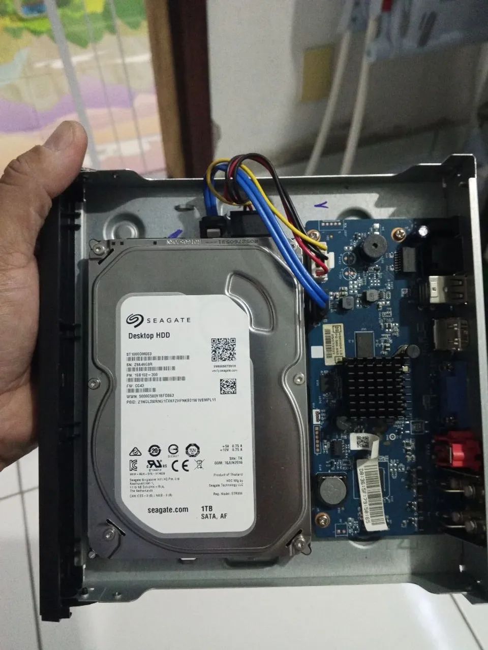 Dvr Intelbras 4 com HD 1TB - Foto 2