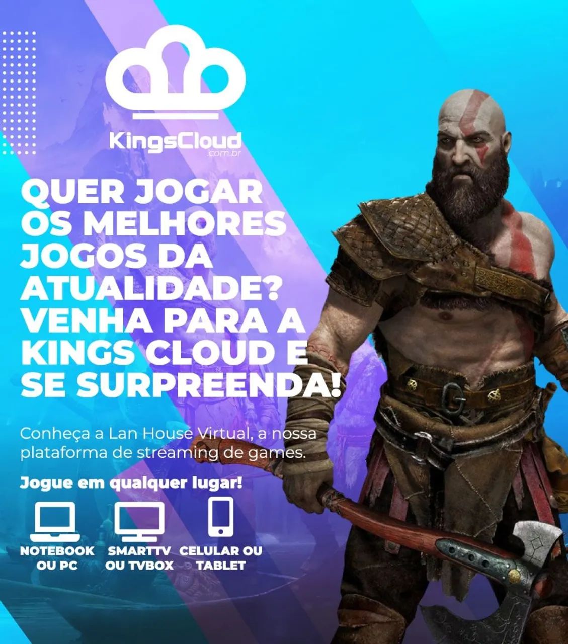 Kings Cloud - Lan House Virtual #Games - Foto 2
