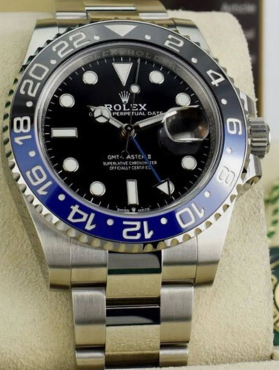 Rolex GMT (batman), 40 mm, automático,(CL - A+) - Foto 4