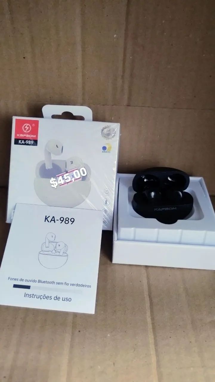 Fone bluetooth Kapbom KA-989
