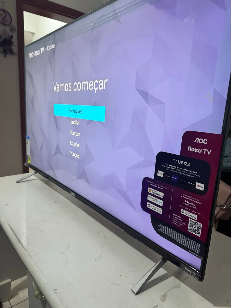 TV AOC ROKU 50 Polegadas 4K UHD Wi-Fi - Foto 3