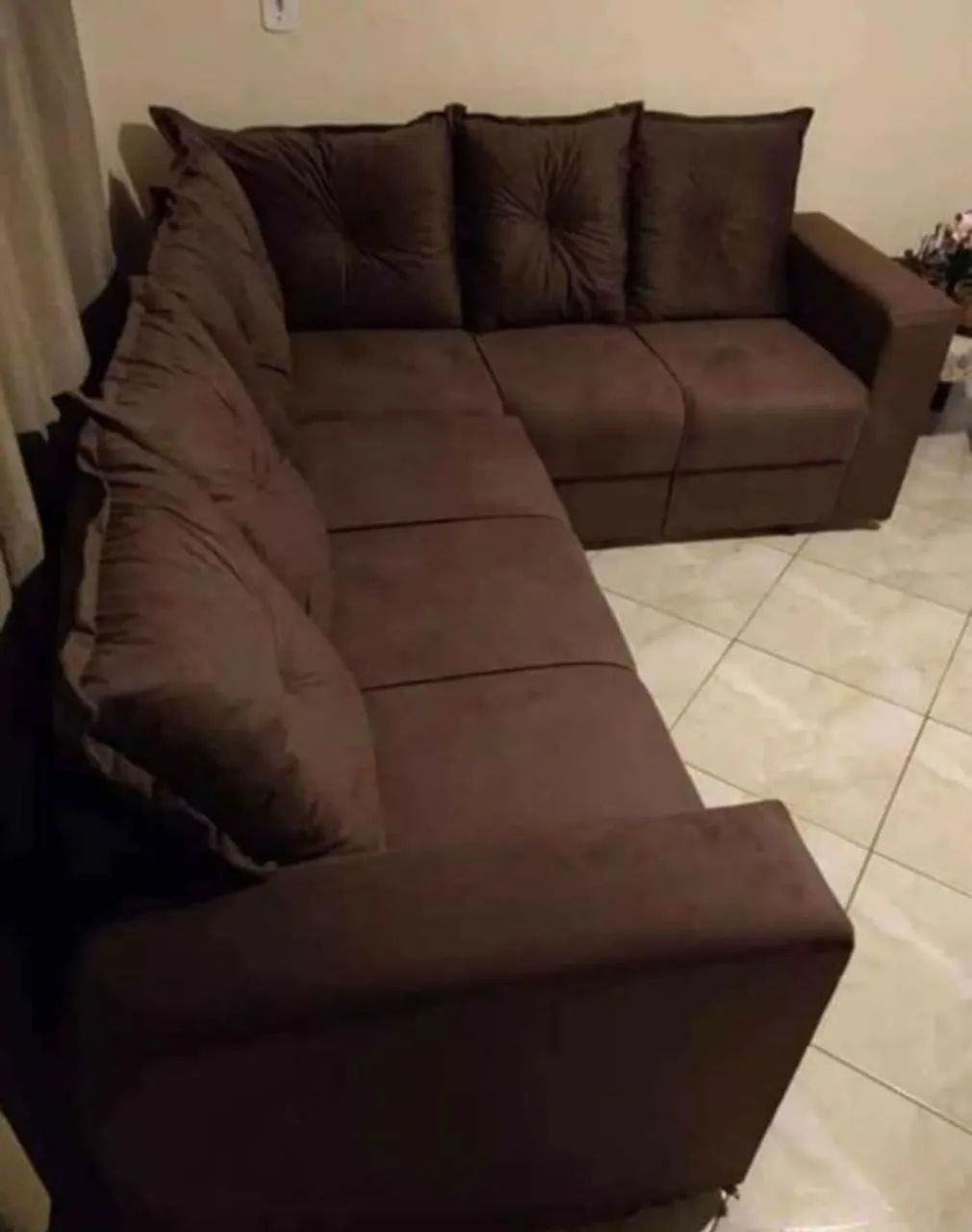 Sofá de canto 6 lugares Almofadão  - Foto 2