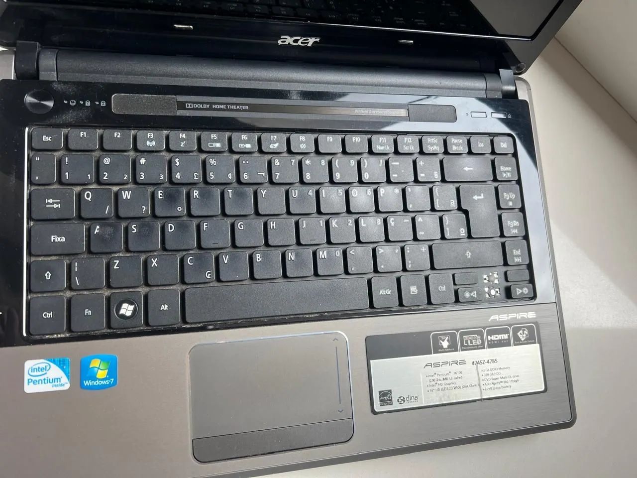 Notebook Acer Aspire 14" - Excelente estado, já formatado e com Windows 10 instalado - Foto 2