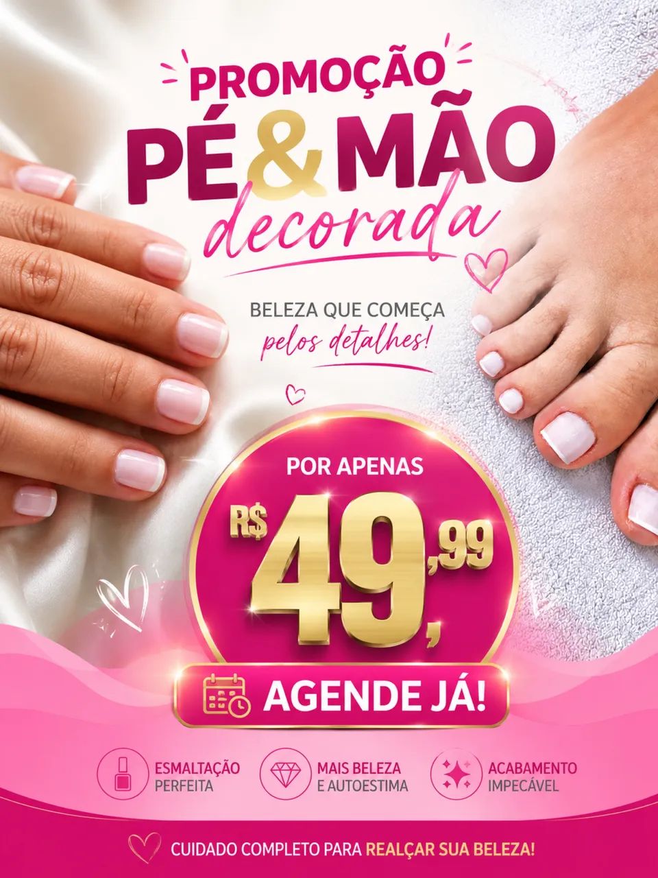 Manicure, Pedicure e Nail Design 