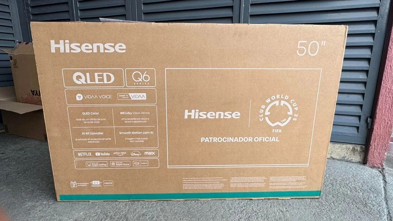 Smart Tv 4k 50 Polegadas QLED Hisense