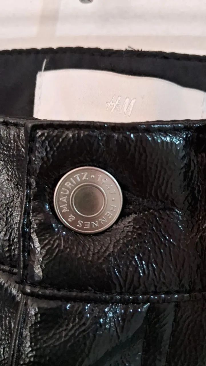 Calça HM tam laminada - Foto 4