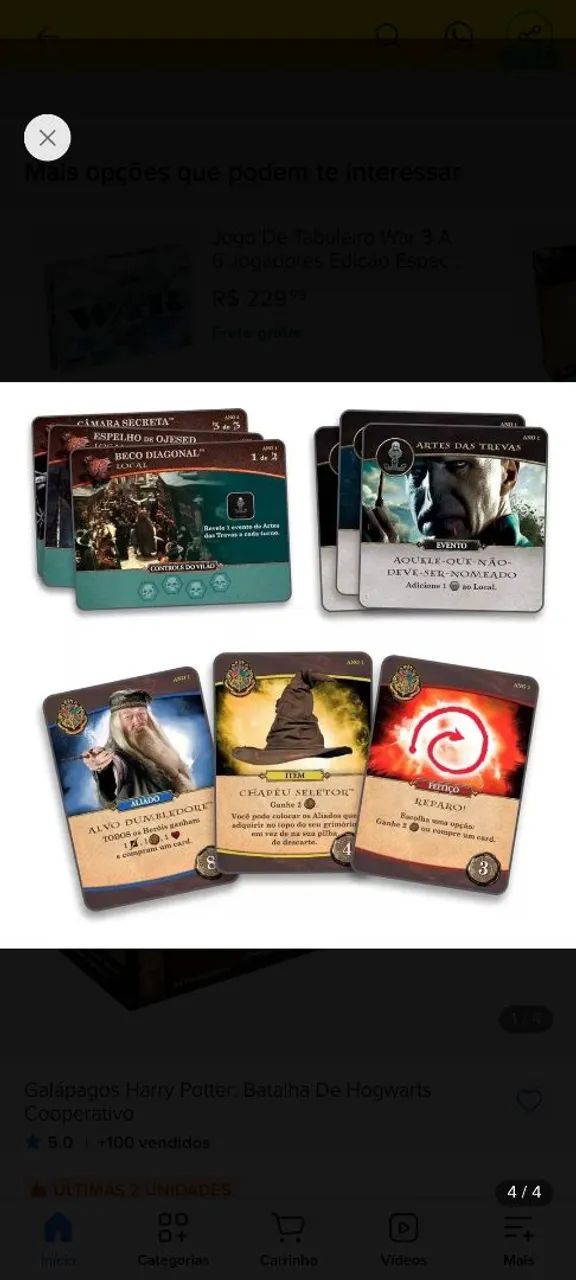 Jogo de Harry Potter - Foto 2