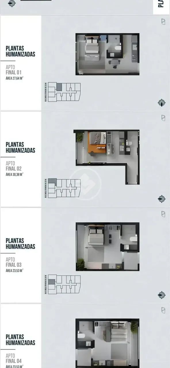 LOFT / STUDIO - STUDIO Urban Residence Lumis CENTRO - Florianópolis - Foto 5