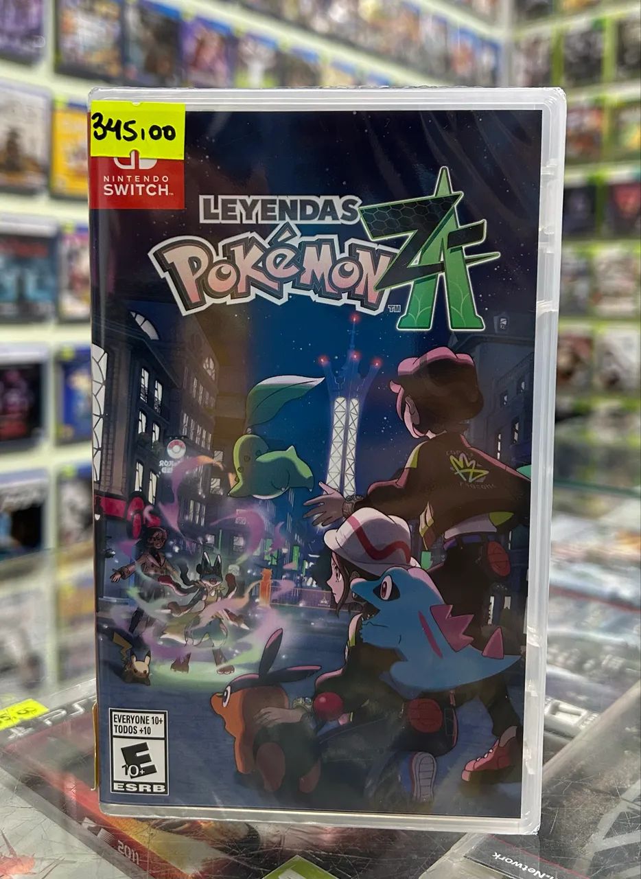 Legendas Pokemon:Z-A Nintendo Switch Novo lacrado - Jogos de Vídeo