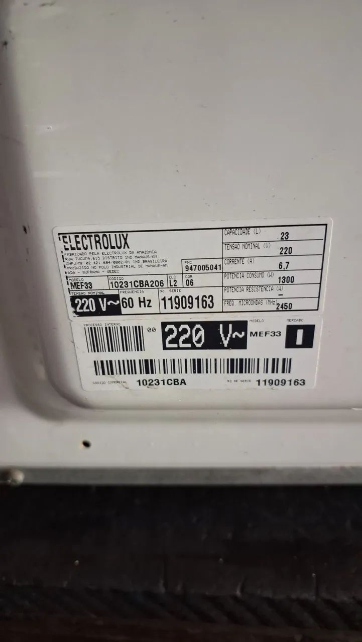 Micro-ondas Electrolux 23 litros 220v  - Foto 5