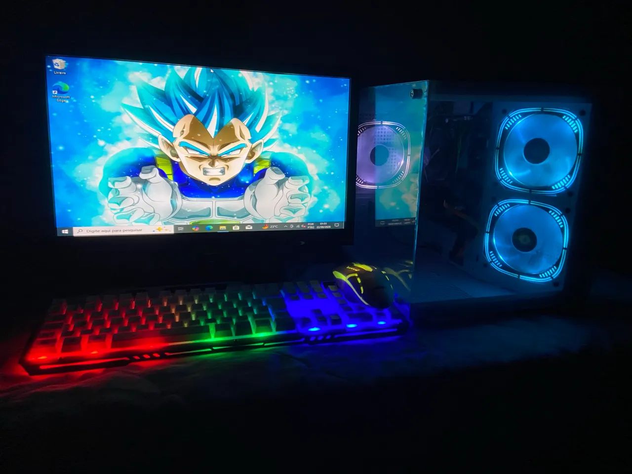 PC GAMER DE ENTRADA CORE I5 DE 7- GERAÇÃO 