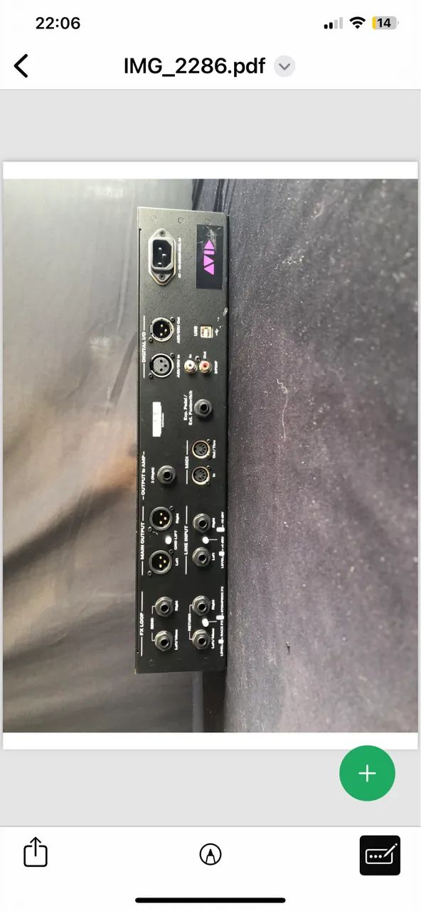 Processador para Guitarra AVID ELEVEN RACK - Foto 2