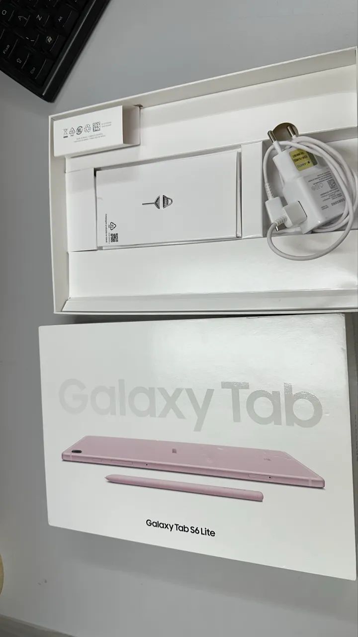 tablet samsung galaxy tab s6 lite rosa 64gb - Foto 3