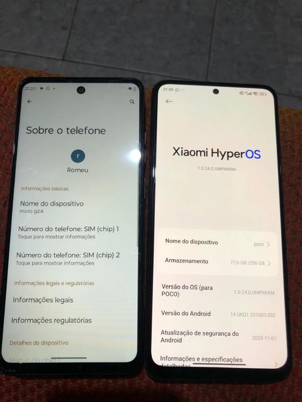 Vende-se 2 celulares - Foto 3