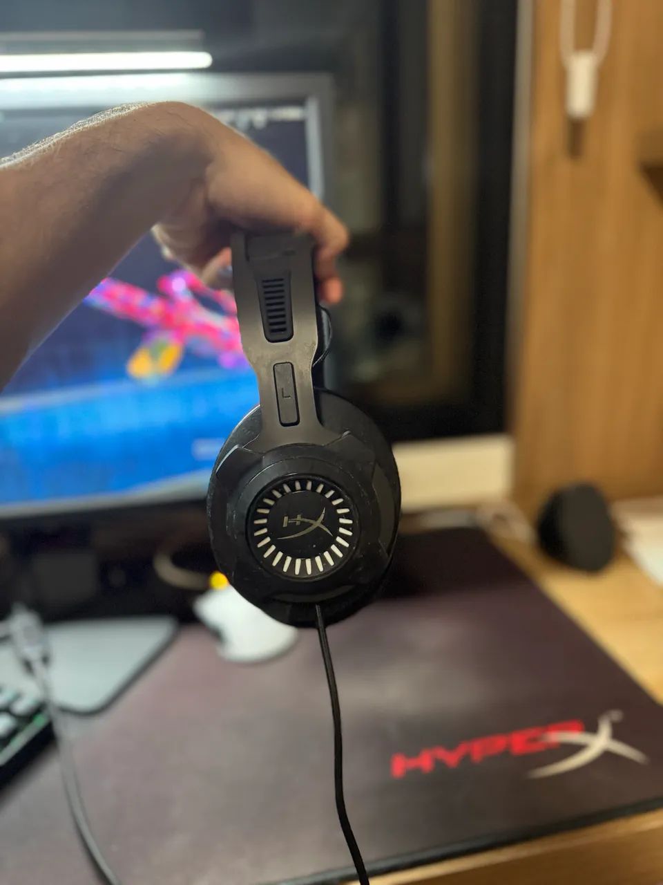 Headset gamer Hyperx Cloud Revolver (com caixa) - funcionando 100% - Foto 3