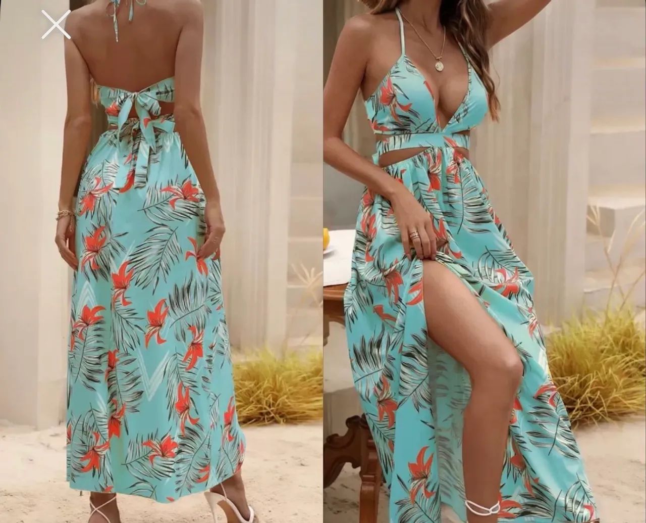 Vestido Longo Florido  - Foto 3