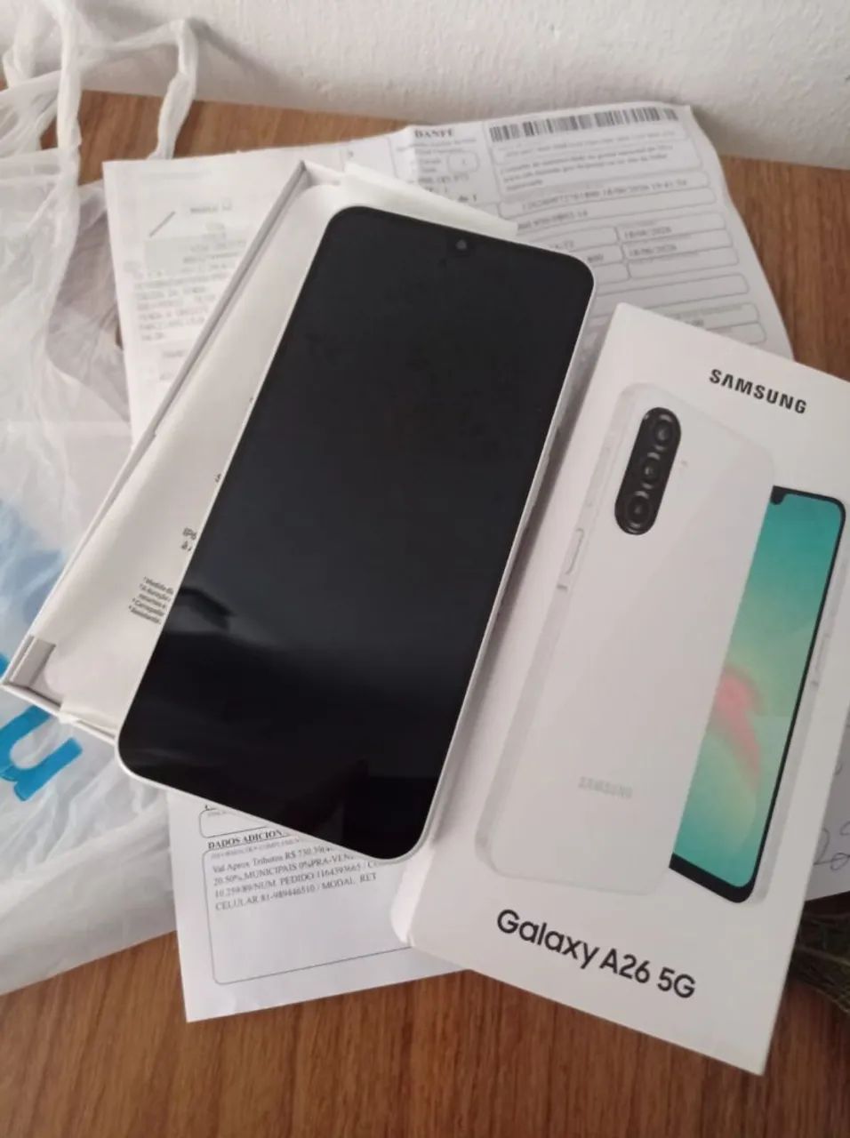Samsung A26 5G 15 de comprado com caixa e nota fiscal  - Foto 2