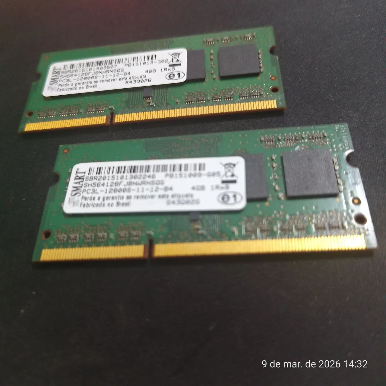 Memória DDR3 de 4GB cada para Notebook - Foto 3