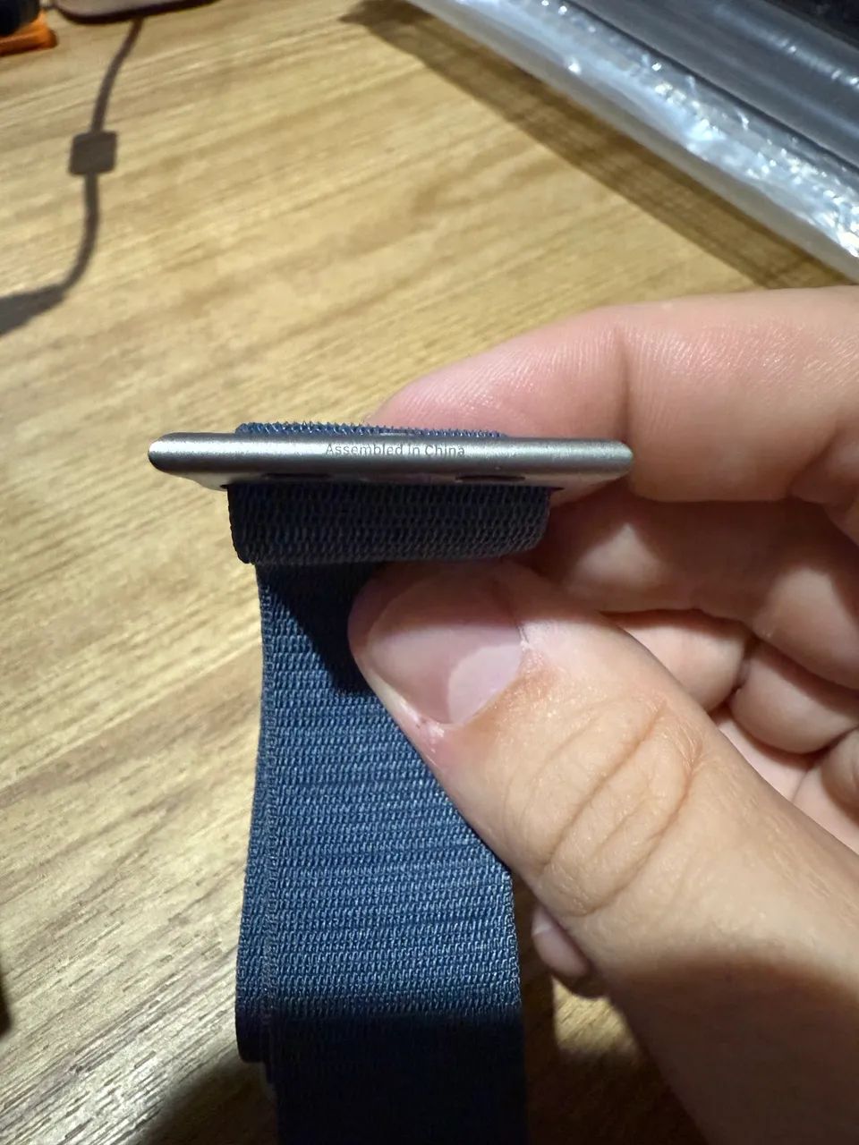 Pulseira original Apple - Loop azul - Apple Watch Ultra - Foto 5