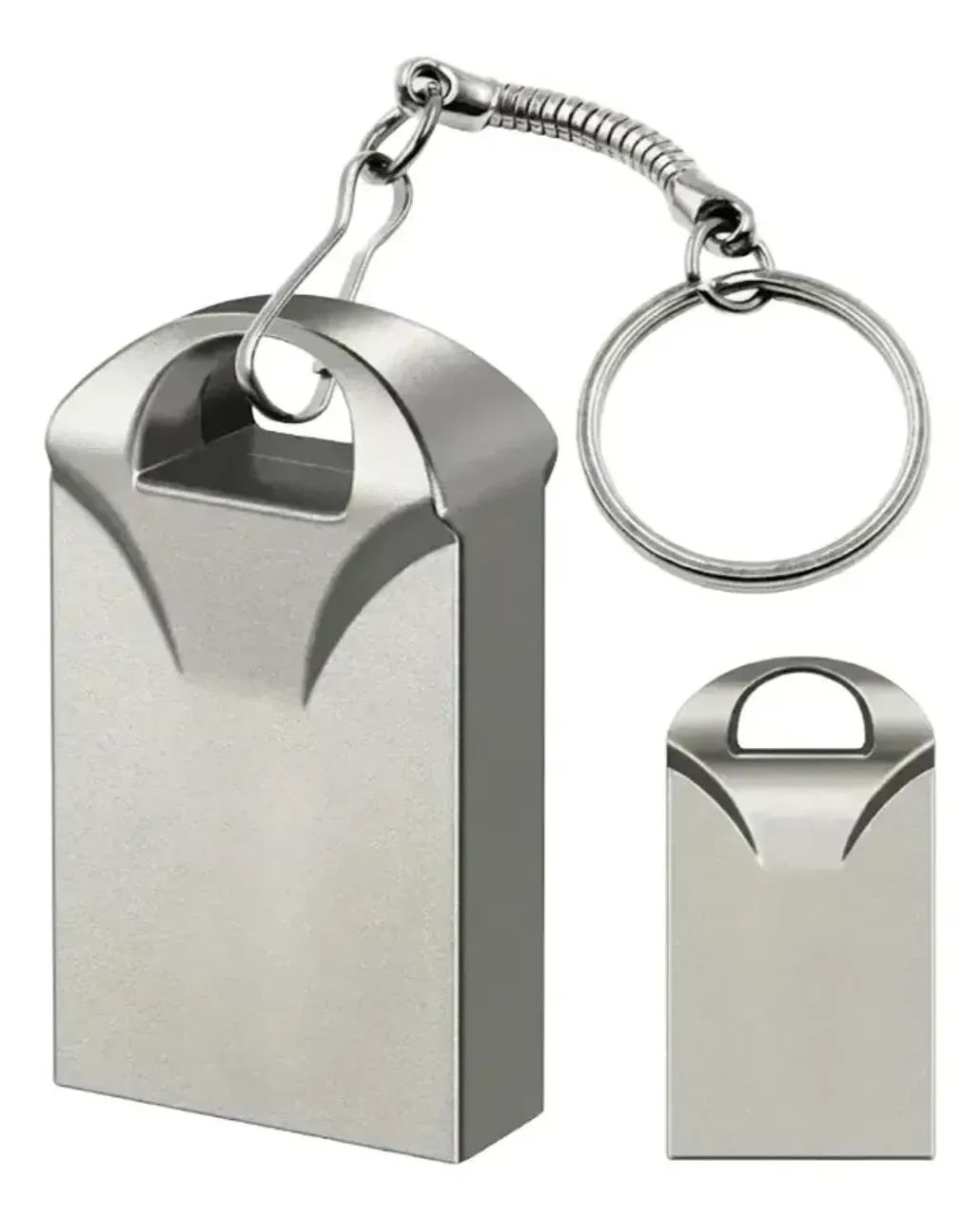 Pendrive 16gb Mini Usb 2.0 Chaveiro Metálico Compacto