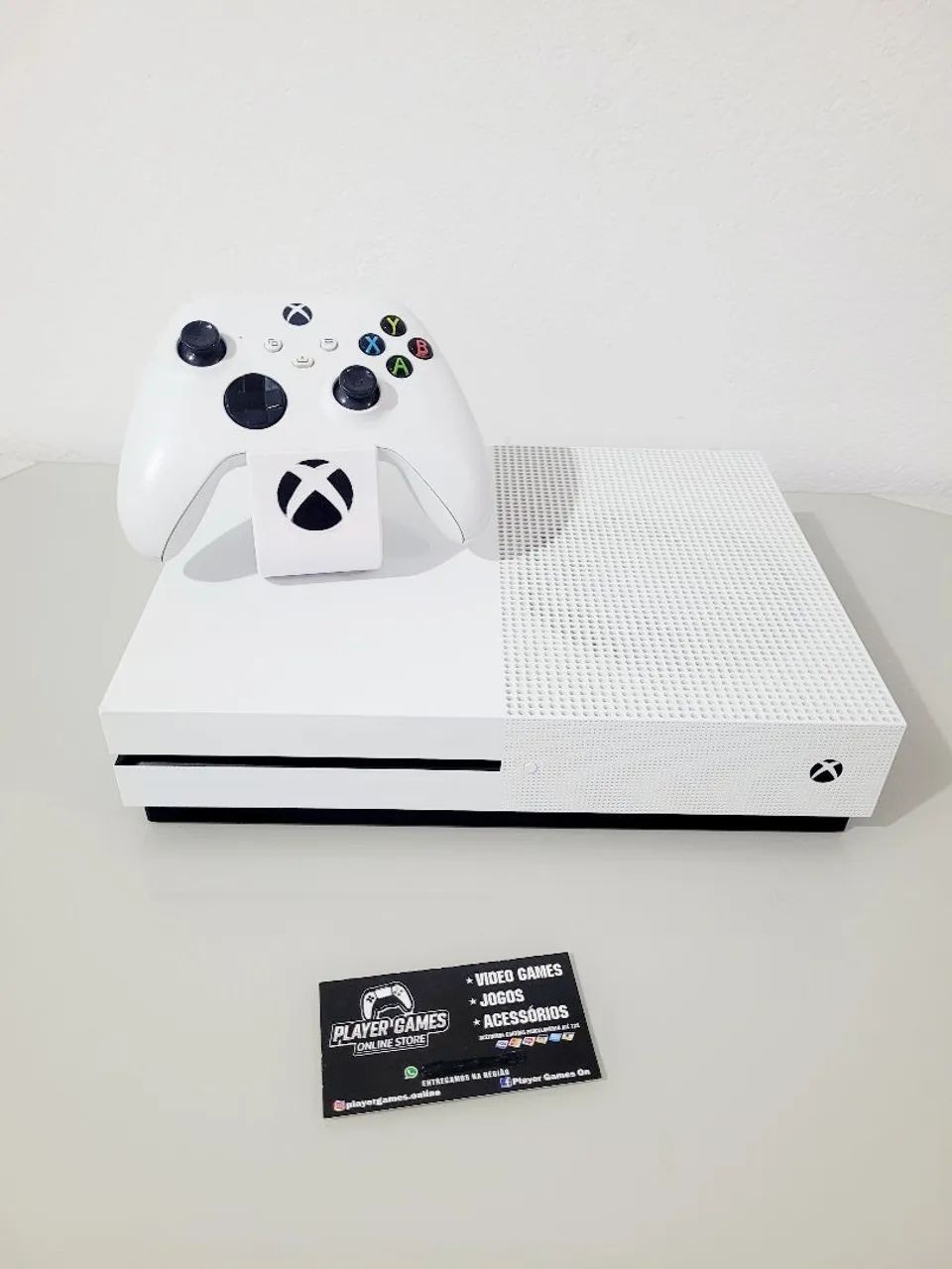 Xbox One S - Perfeito Estado! (ACEITO CARTÃO)