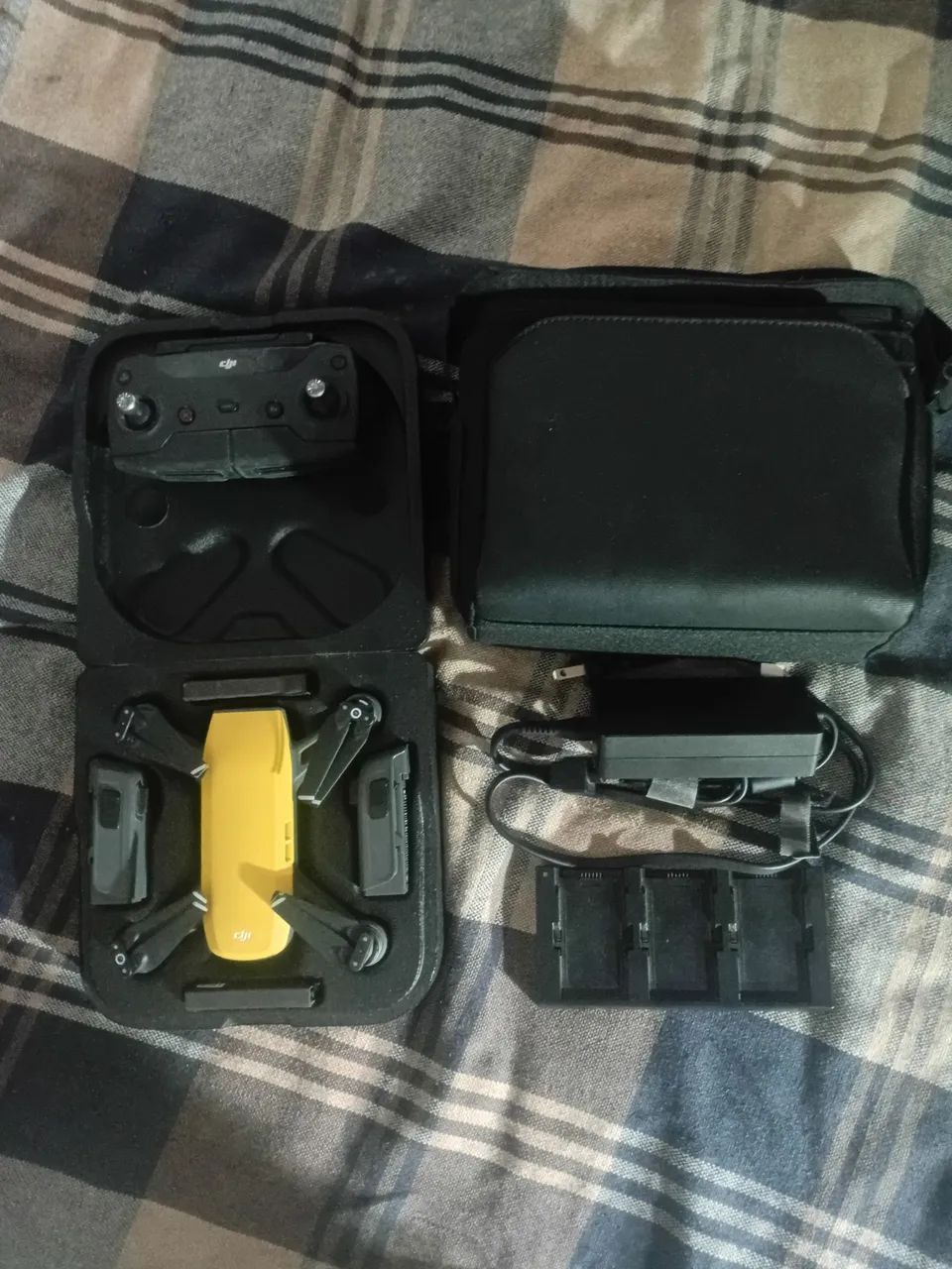 Drone dji espark conbu fly mory completo  - Foto 2