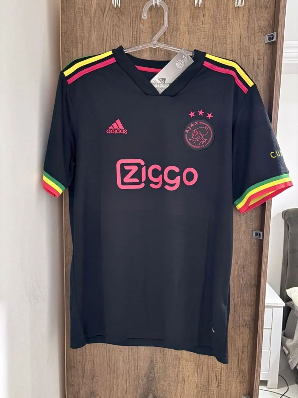 Rara! Camisa Ajax Bob Marley / Three Little Birds - Tailandesa