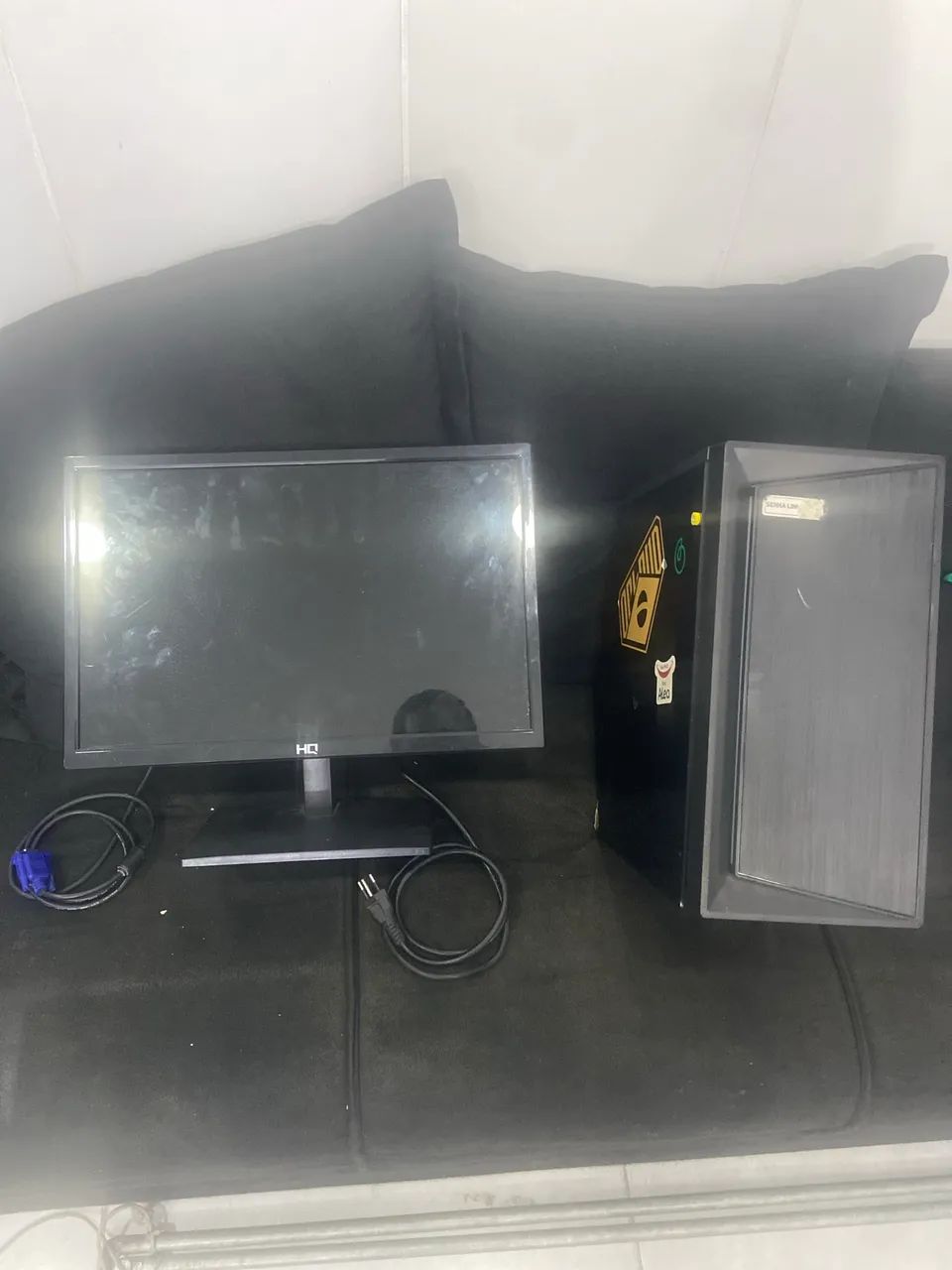 Vendo pc da HD todo completo com munitor  pc fone teclado e mouse completo!