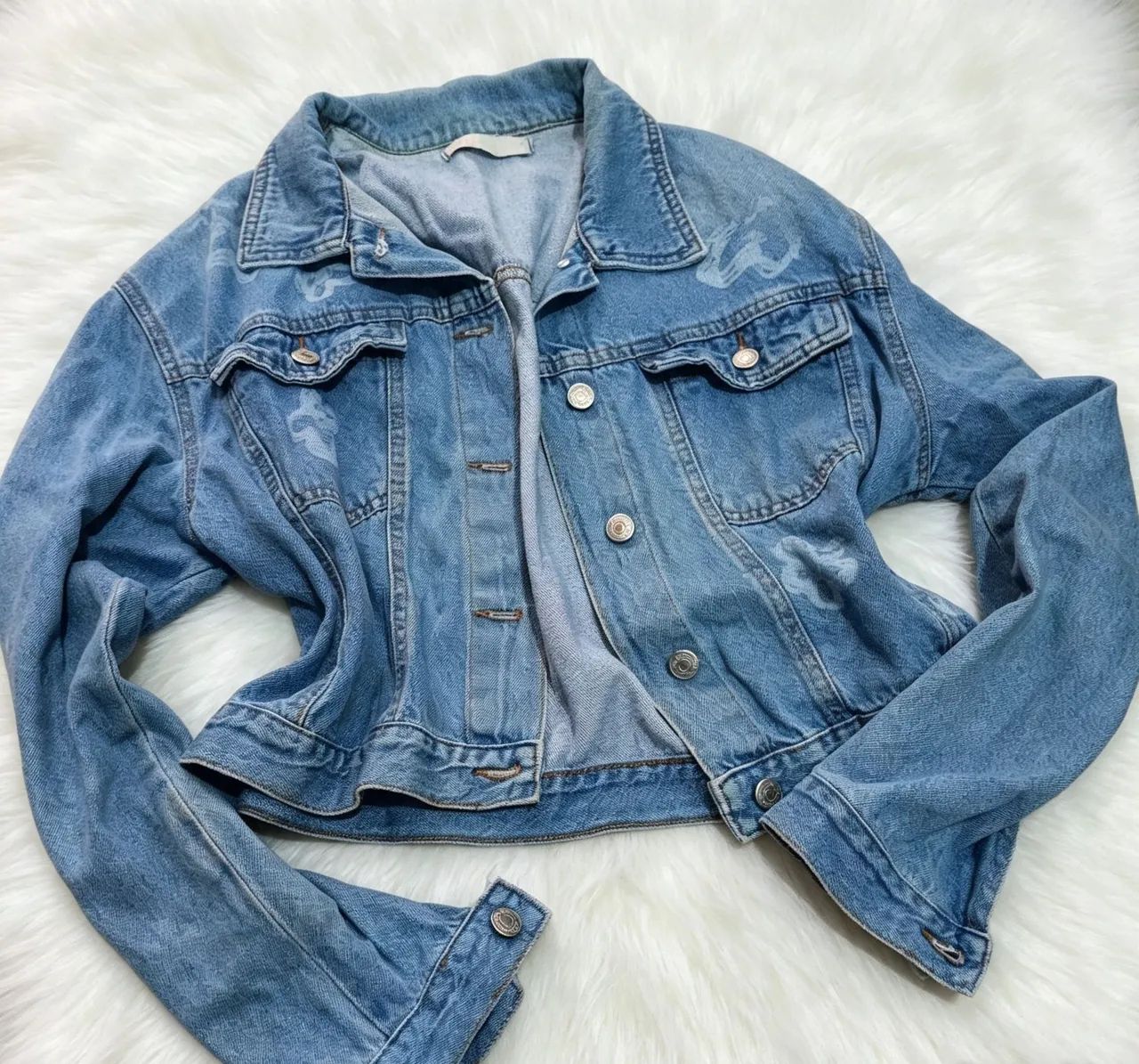 Jaqueta jeans feminina M