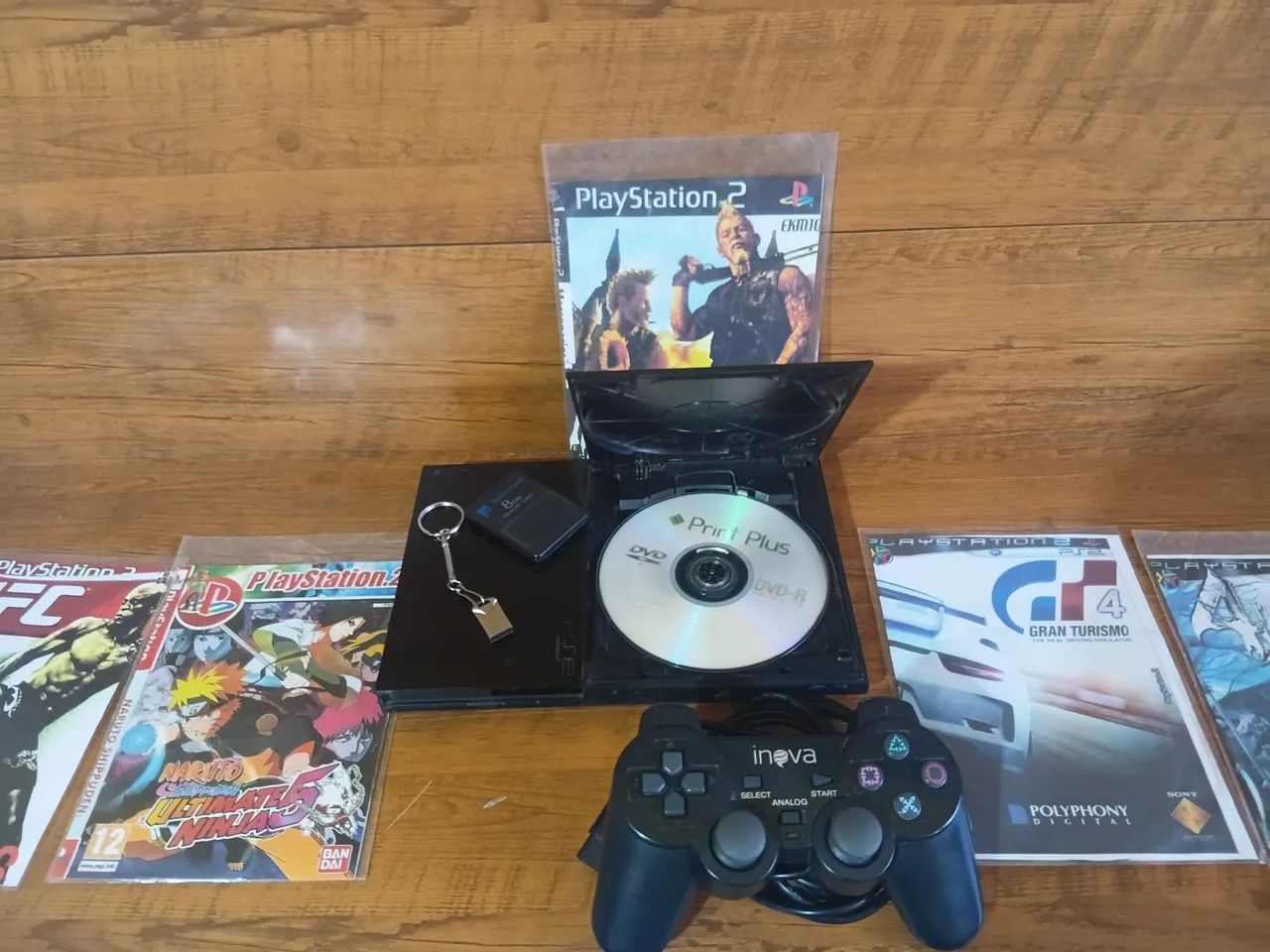  PS2 SLIM COMPLETO - TUDO FUNCIONANDO!