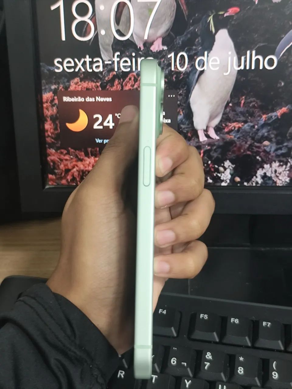 iPhone 15 256GB Verde Claro - Foto 4