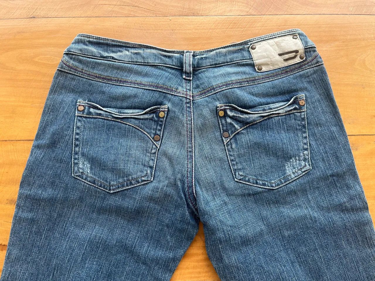 calça jeans diesel nova cintura baixa y2k - Foto 2