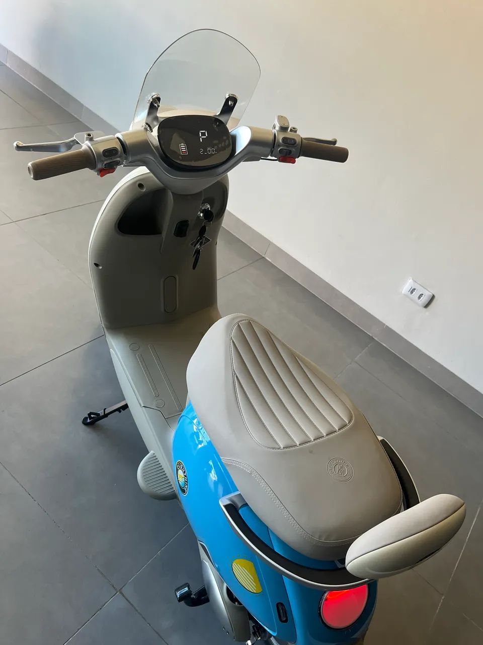 Moto elétrica retrô  - Foto 2