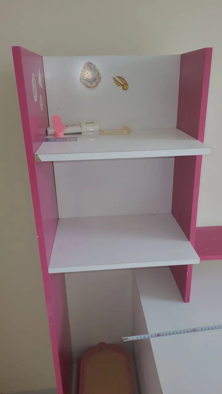 Escrivaninha Rosa - Foto 3