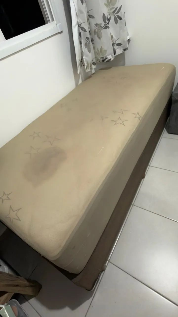 Cama box de solteiro + colchão extra - Foto 3