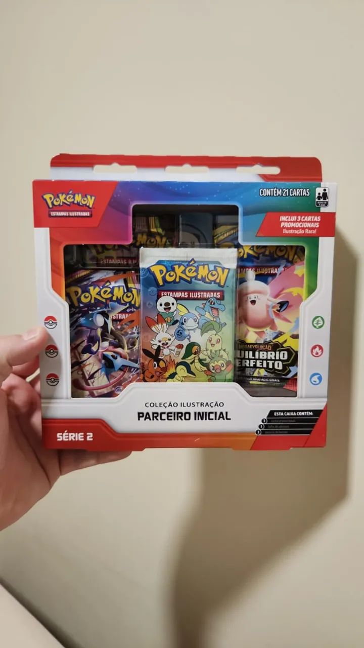 Pokémon Parceiro Inicial - Série 2 