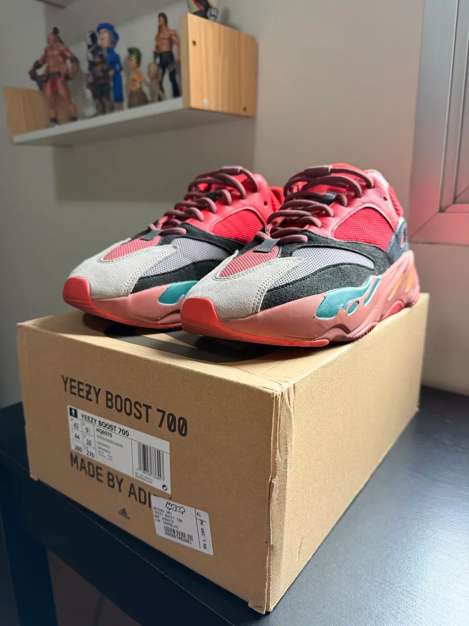 Yeezy 700 - 42 - vermelho  - Foto 3