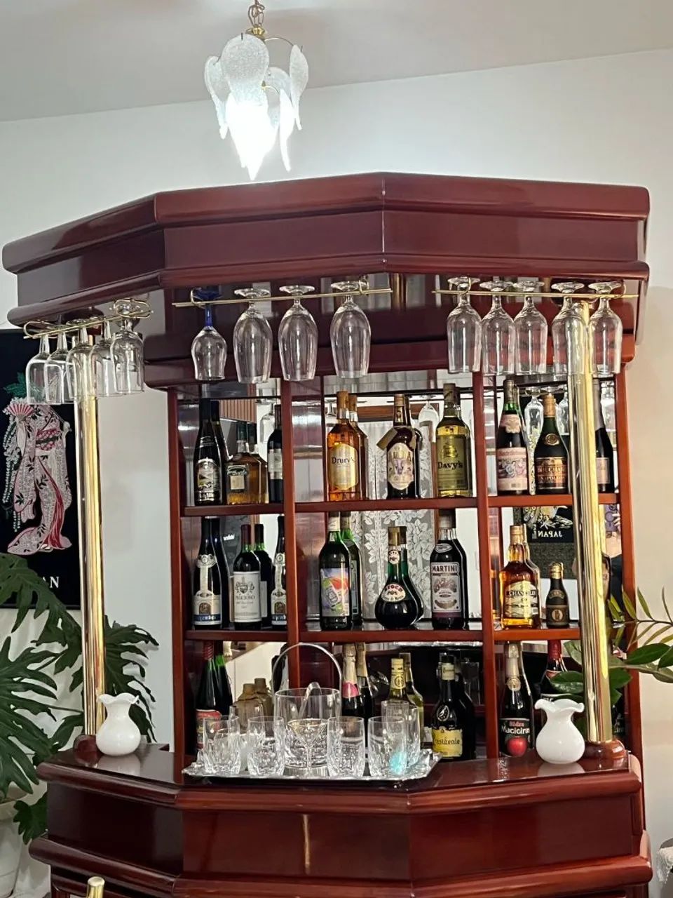Vendo Bar de sala em mogno  - Foto 4
