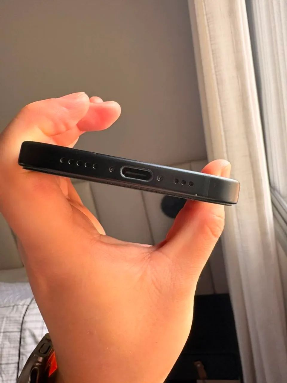 Iphone 15 256GB preto novíssimo  - Foto 4