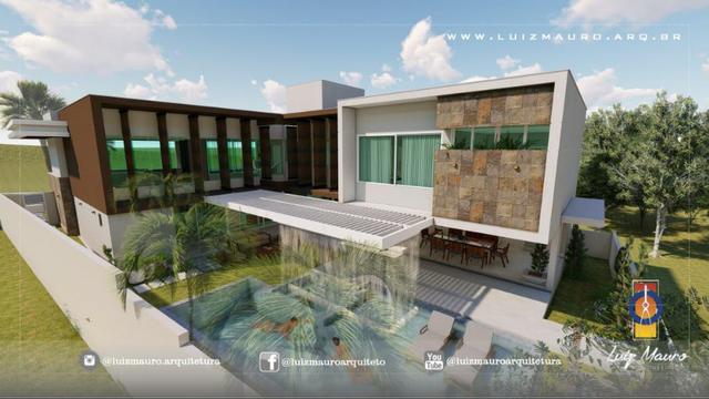 Condomínio Florais dos Lagos, casa Sobrado com 4 suites, em fase de construção - Foto 13